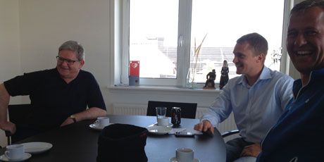 Opstartsmøde i VærdiFisk afholdt hos Strandby Fiskeriforening.