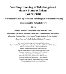 Forside af rapporten Værdioptimering af fiskefangsten i dansk blandet fiskeri (VærdiFisk)